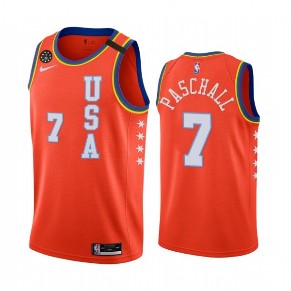 NBA Golden State Warriors Trikot Eric Paschall 7 Nike 2020 Rising Star Swingman - Herren NBA Golden State Warriors Trikot Eric Paschall 7 Nike 2020 Rising Star Swingman - Herren